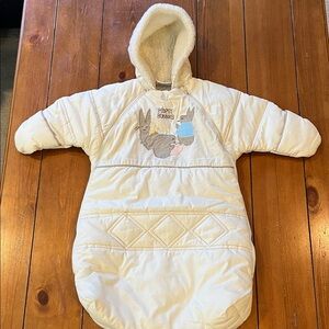 Vintage Beatrix Potter Quiltex Flopsy Bunnies Bunting Snowsuit Size 12-18 Months